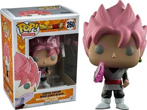 DRAGON BALL SUPER FIGURA 9 CM SUPER SAIYAN ROSE GOKU BLACK POP! FUNKO 260  