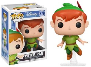 PETER PAN FIGURA 9 CM DISNEY VINYL POP! FUNKO 279                          