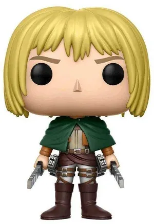 ATAQUE A LOS TITANES FIGURA 9 CM ARMIN ARLERT VINYL POP                    