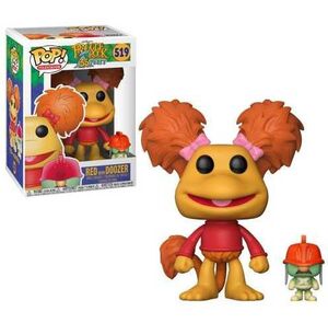 FRAGUEL ROCK FIGURA 9 CM RED WITH DOOZER VINYL POP! FUNKO 519              
