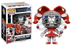 FIVE NIGHTS AT FREDDY'S FIGURA 9CM JUMPSCARE BABY SDCC 2017 VINYL POP! F224