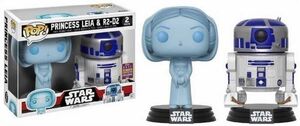 STAR WARS PACK 2 FIGURAS PRINCESS LEIA & R2-D2 VINYL POP!                  
