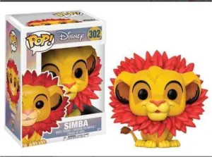 EL REY LEON FIG 9 CM SIMBA VINYL POP! FUNKO 302                            