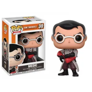 TEAM FORTRESS 2 FIGURA 9 CM MEDIC VINYL POP! (FUNKO 249)                   