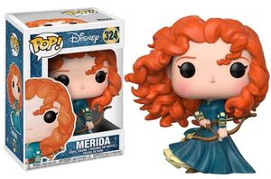 DISNEY FIGURA 9 CM MERIDA VINYL POP! (FUNKO 324)                           