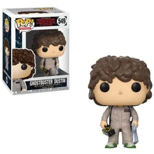 STRANGER THINGS FIGURA 9CM GHOSTBUSTER DUSTIN VINYL POP! FUNKO 549         
