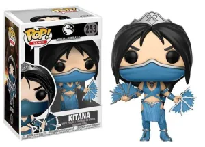 MORTAL KOMBAT FIGURA 9 CM KITANA VINYL POP! FUNKO 253                      