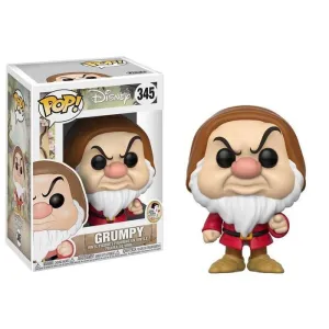 BLANCANIEVES Y LOS 7 ENANITOS FIG 9 CM GRUMPY VINYL POP! FUNKO 345         