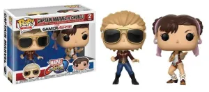 MARVEL VS CAPCOM: INFINITE FIGURAS 9 CM SET 2 CAPTAIN MARVEL VS CHUN-LI    