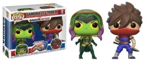 MARVEL VS CAPCOM INFINITE PACK 2 FIGURAS 9 CM GAMORA VS STRIDER            