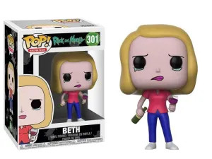 RICK Y MORTY FIGURA 9 CM BETH VINYL POP! (FUNKO 301)                       