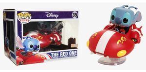 LILO & STITCH FIGURA 15 CM THE RED ONE POP! RIDES FUNKO 35                 