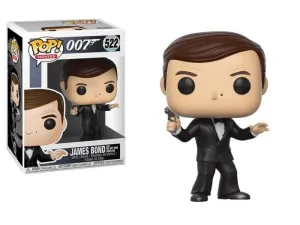 JAMES BOND FIGURA 9 CM ROGER MOORE VINYL POP! FUNKO 522                    