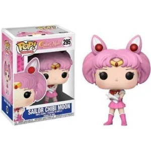 SAILOR MOON FIGURA 9 CM SAILOR CHIBI MOON (GLITTER) VINYL POP! FUNKO 295   