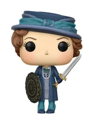 WONDER WOMAN FIGURA 9 CM ETTA WITH SWORD & SHIELD VINYL POP                