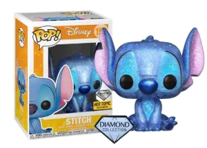 LILO Y STITCH FIG 9CM POP STITCH DIAMOND GLITTER EXCLUSIVE                 