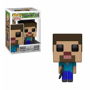 MINECRAFT FIGURA 9 CM STEVE VINYL POP! (FUNKO 316)                         