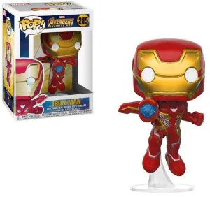 LOS VENGADORES INFINITY WAR FIGURA 9 CM IRON MAN VINYL POP! FUNKO 285      