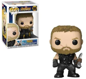 LOS VENGADORES INFINITY WAR FIGURA 9 CM THOR VINYL POP! FUNKO 286          