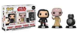 STAR WARS EPISODIO VIII PACK 3 FIGURAS 9 CM FIRST ORDER POP! FUNKO 202     