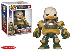 CONTEST OF CHAMPIONS FIGURA 15 CM HOWARD THE DUCK VINYL POP! FUNKO 301     