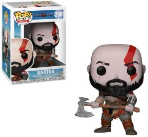 GOD OF WAR FIGURA 9 CM KRATOS VINYL POP! FUNKO 269                         