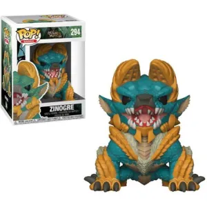 MONSTER HUNTER FIGURA 9 CM ZINOGRE VINYL POP! FUNKO 294                    
