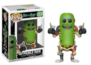 RICK Y MORTY FIGURA 9 CM PICKLE RICK VINYL POP! FUNKO 333                  