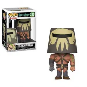 RICK Y MORTY FIGURA 9 CM HEMORRHAGE VINYL POP! (FUNKO 342)                 
