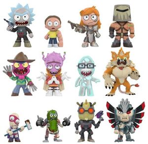 RICK Y MORTY MINIFIGURA MYSTERY MINI 5 CM SERIE 2 (SURTIDO)                