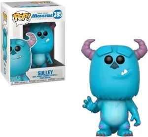 MONSTRUOS UNIVERSITY FIGURA 9 CM SULLEY VINYL POP! FUNKO 385               
