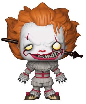 IT FIG 9CM POP PENNYWISE CON BARRA DE HIERRO ED. ESPECIAL                  