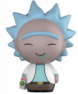 RICK Y MORTY FIGURA 7.5 CM RICK DORBZ VINYL!                               