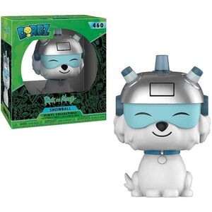 RICK Y MORTY FIGURA 7.5 CM SNOWBALL DORBZ VINYL!                           