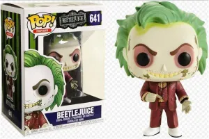 BEETLEJUICE FIG 9CM POP BEETLEJUICE IN TUX                                 