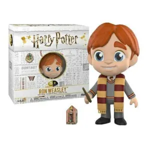 HARRY POTTER FIG 9CM POP 5 STAR RON CON BUFANDA  - EXCLUSIVO               
