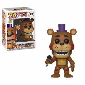 FIVE NIGHTS AT FREDDY'S FIGURA 9 CM ROCKSTAR FREDDY POP! GAMES FUNKO 362   