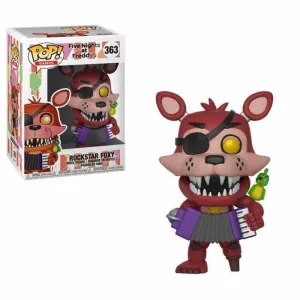 FIVE NIGHTS AT FREDDY'S FIGURA 9 CM ROCKSTAR FOXY POP! GAMES FUNKO 363     