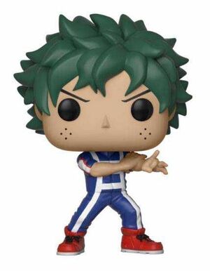 MY HERO ACADEMIA FIGURA 9 CM DEKU (TRAINING) VINYL POP!                    