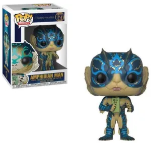 LA FORMA DEL AGUA FIG 9CM POP AMPHIBIAN MAN CON CARTA                      