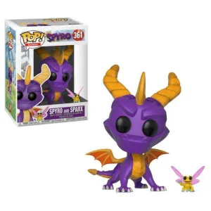 SPYRO THE DRAGON FIG 9CM POP SPYRO Y SPARK SPYRO THE DRAGON FIG 9CM POP SPYRO Y SPARK