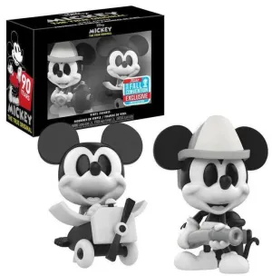 MICKEY MOUSE SET 2 FIG 9CM POP MICKEY 90 ANIVERSARIO (EXCLUSIVO)           