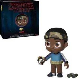 STRANGER THINGS FIG 9CM POP 5 STAR LUCAS                                   