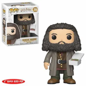 HARRY POTTER FIGURA 14 CM RUBEUS HAGRID (WITH CAKE) POP! FUNKO 78