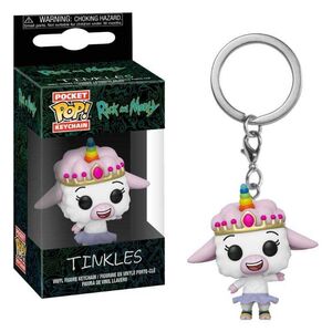 RICK Y MORTY LLAVERO POCKET POP 4CM TINKLES                                