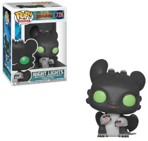 COMO ENTRENAR A TU DRAGON 3 FIG 9CM POP NIGHT LIGHTS I                     