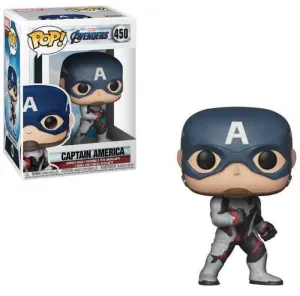 VENGADORES ENDGAME FIG 9CM POP CAPITAN AMERICA                             