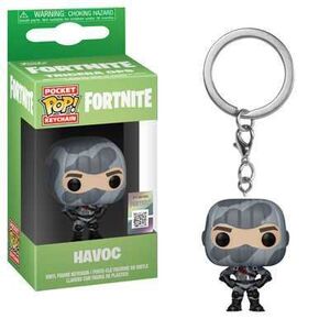 FORTNITE LLAVERO POCKET POP 4CM HAVOC                                      