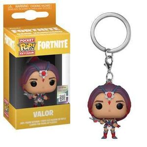 FORTNITE LLAVERO POCKET POP 4CM VALOR                                      