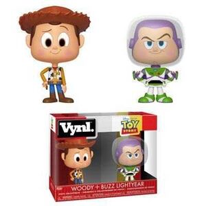 TOY STORY PACK 2 VYNL FIG 10CM WOODY Y BUZZ                                